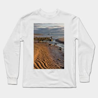 Whitley Bay beach Long Sleeve T-Shirt